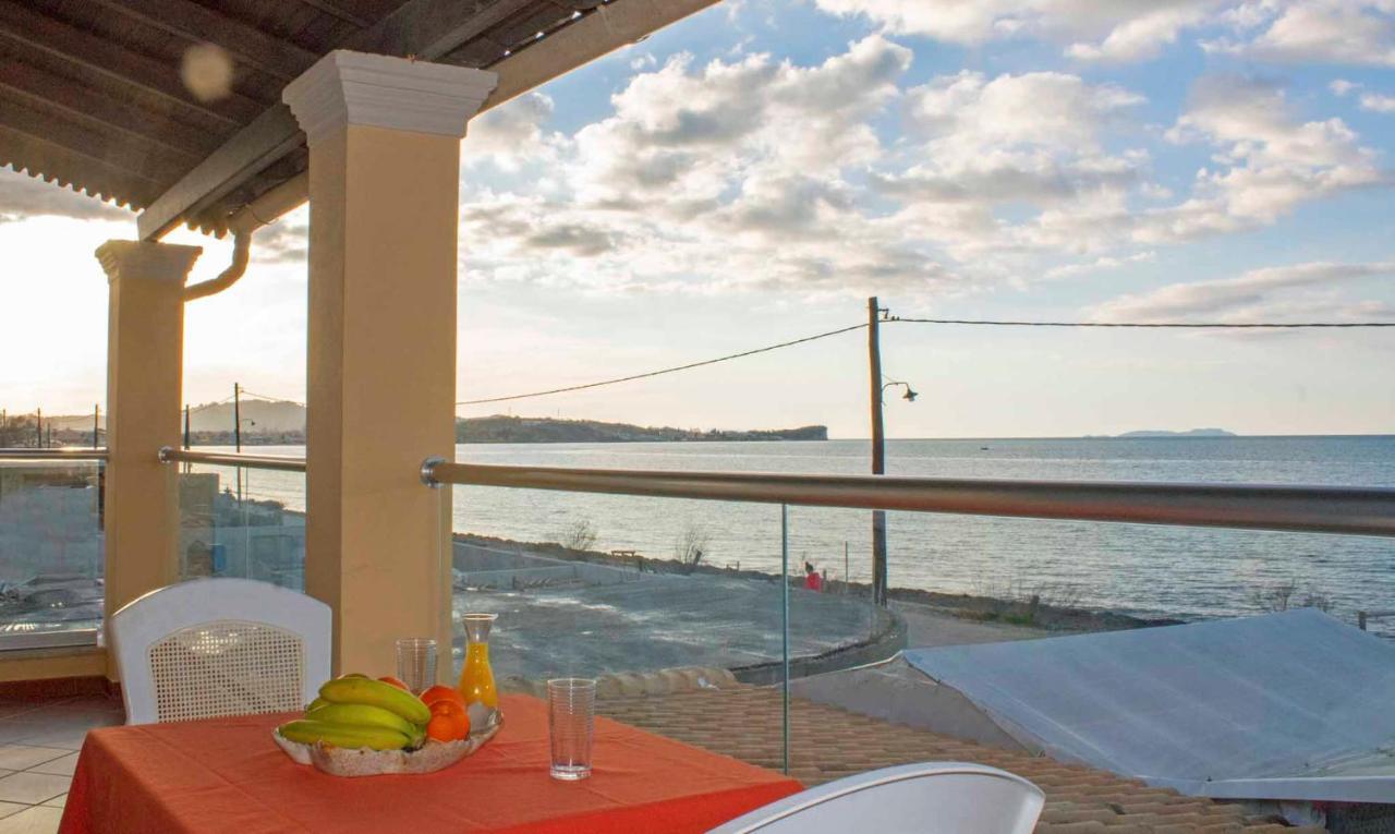 Frosos Beachfront Maisonette Acharavi 아카라비 외부 사진